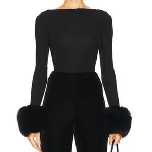 L’Academie by Marianna Dinara Top – Black – Size L (NWT)